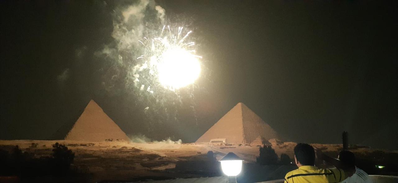 Tut Pyramids View Hotel Kafret el-Gabal Екстериор снимка