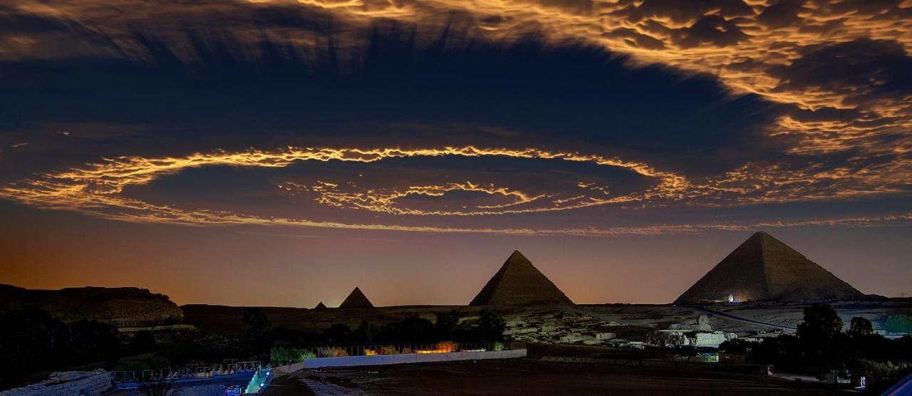 Tut Pyramids View Hotel Kafret el-Gabal Екстериор снимка